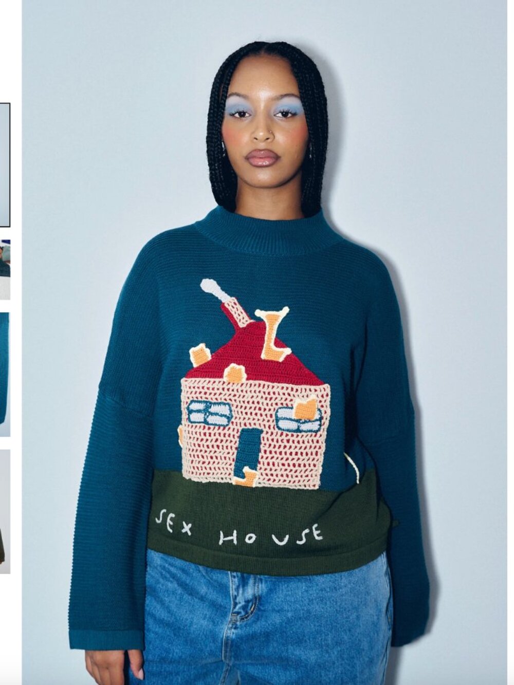 Chandail unique Fashion Brand Company Sweater - 1X new